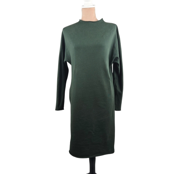 Frank & Eileen Dresses & Skirts - Frank & Eileen Izzie Sweatshirt Party Dress Green 100% Cotton Size Small